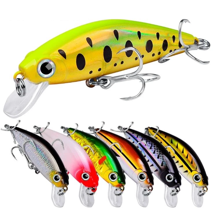 

SNEDA Sinking ABS Hard Lure Crank Bait With 6# Treble Hooks 11G/8CM Fishing Lures Artificial Bait, 12 colors
