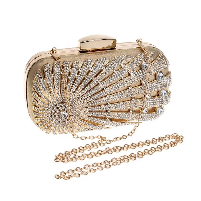 jewelled clutch bag