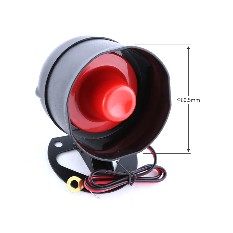 

Quality Universal Six tone siren horn for car motorcycle alarms DC12V 15W 120dB