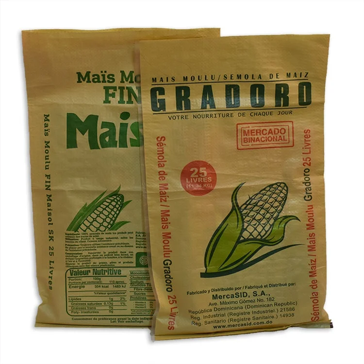 Sacs En Polypropylène 50kg Pour La Farine De Blé Ou De Sucre,Sac D