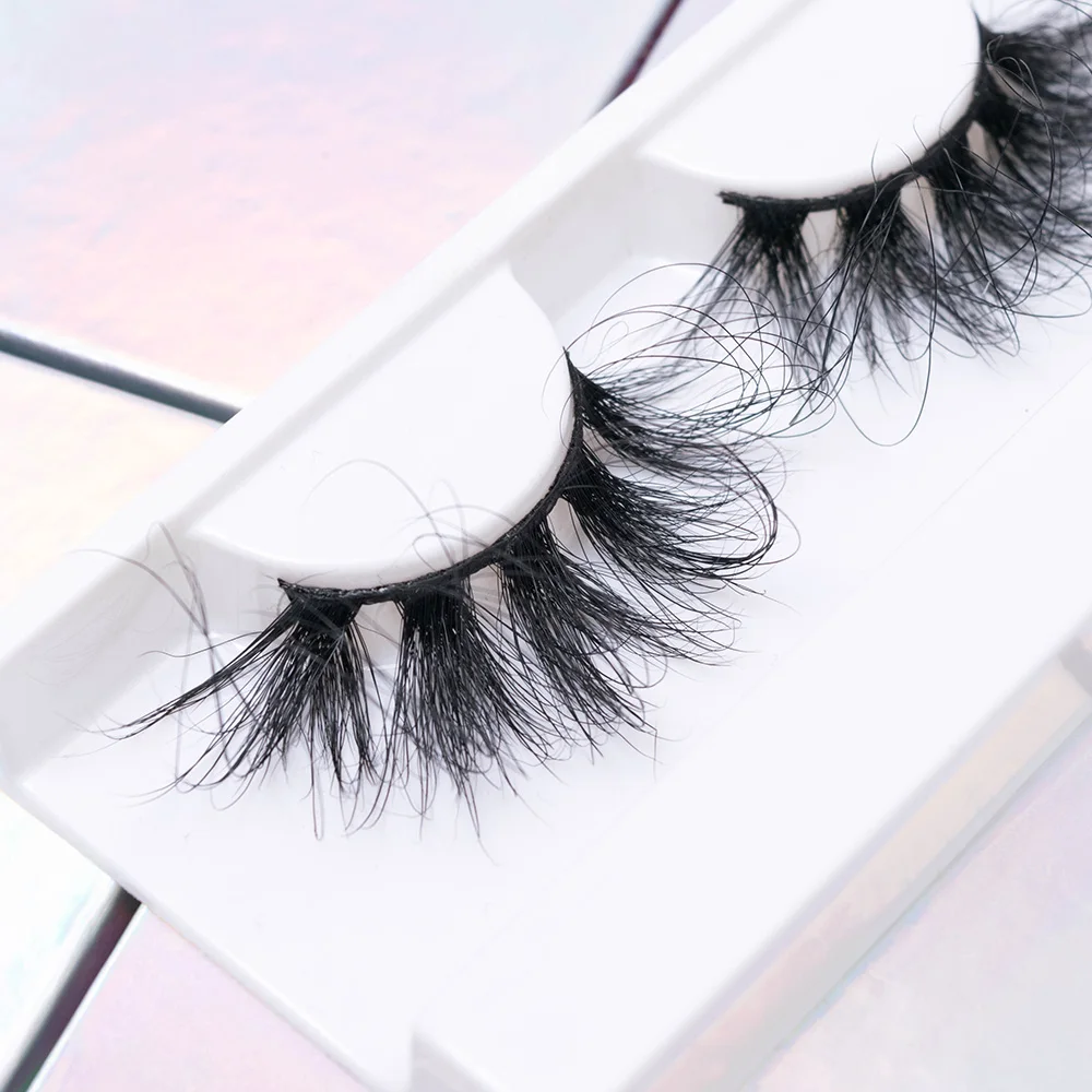 

2021 The newest 70mm hot sales long 3d lashes 5d 50mm fluffy mink eyelashes vendor, Natural black