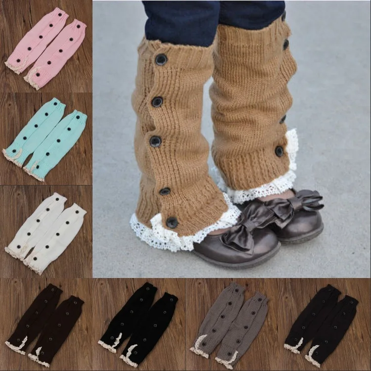 Ladies Crochet Knitted Leg Warmers Cuffs Toppers Boot Socks Spring Winter Stocks 