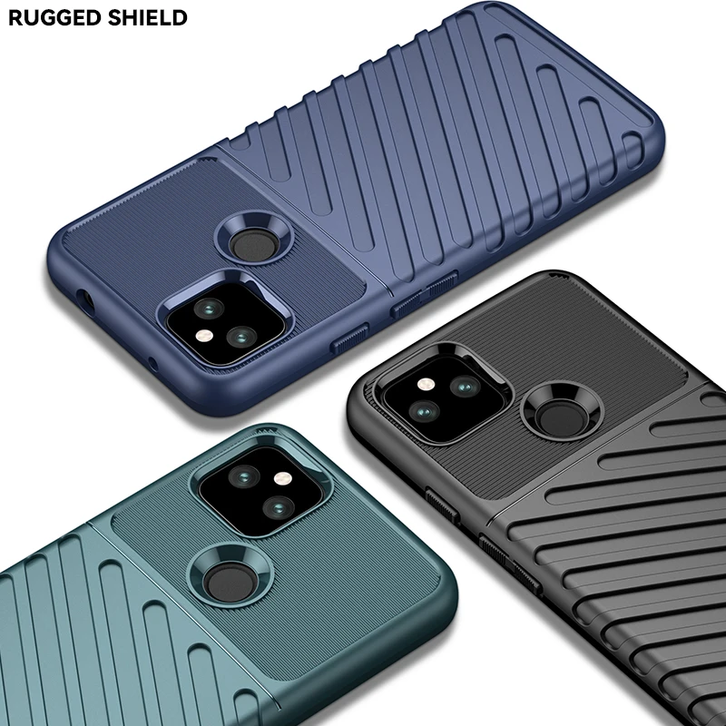 

Shockproof TPU Mobile Back Cover For Google pixel 5a phone case
