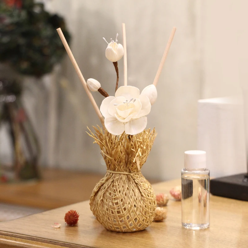 

C&D 30ml hot selling home air fresher custom perfume home decor aroma essential oil reed diffuser