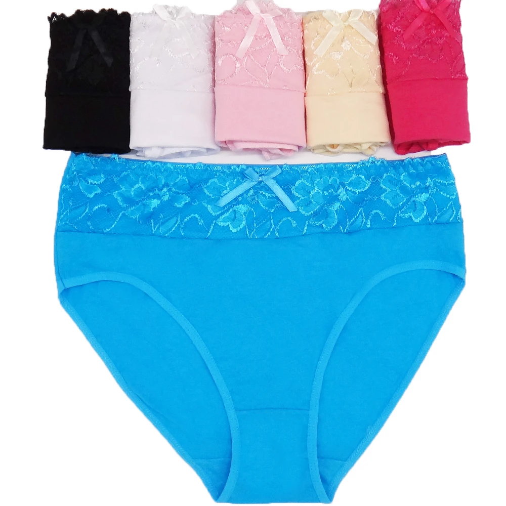 

Fat Ladies Elegant Cotton Underwear Womens Plus Size Panties