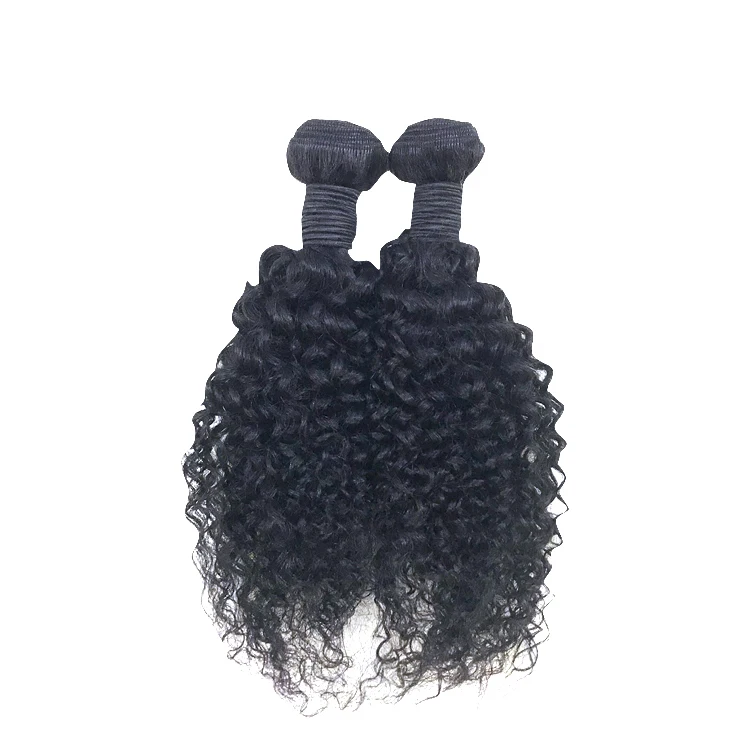 

Factory Made High Quality 8-30 Inch Kinky Curly Human Hair Bundle, Black