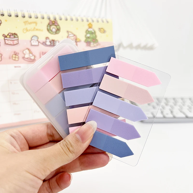

Hot Sale Index Memo Pad Stickers Sticky Notes Page Markers Index Tabs Sticker Self Adhesive Bookmark Stationery School Supplies