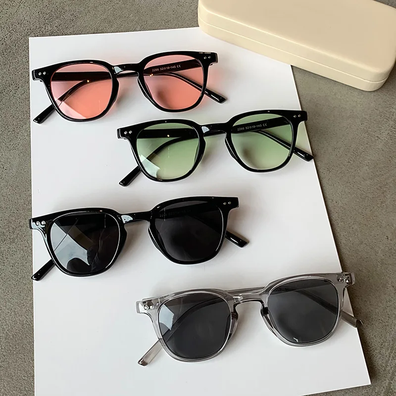 

LBASHADES Retro Round Sunglasses Men Pc Eye Glasses River Fashion Brand Women Sun Shades Uv 400 Customize Logo