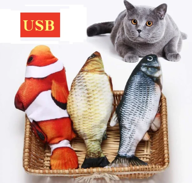 

Cat Toy Led Light Kedi Oyuncak Fare Mainan Kucing Per Robot De Juguetes Reversible Fish Shaped Bottle Pet Accessories