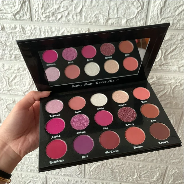 

Profession luxury strong pigmentation pastel private label long lasting cruelty free eyeshadow for makeup, Muliti-color