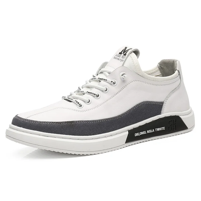 

Spring sports and leisure white shoes over thousand fabrics