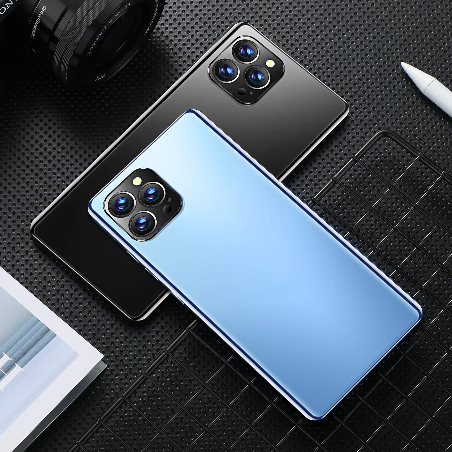 

2021 Original New Fashion I12Pro Max 32MP 5G 7.0 Inch HD Full Screen 5000mAh Android 10 Dual SIM Card Mobilephone