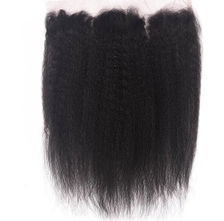 

Virgin human hair kinky straight wig wholesale women kinky straight clip ins new style