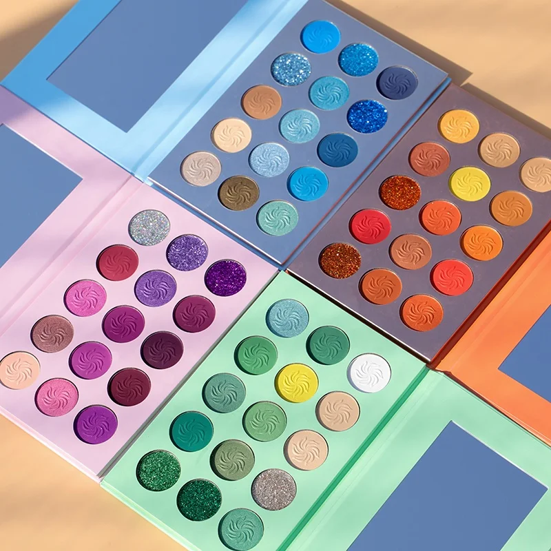 

15 Color Vegan Palette Private Label Eye Shadow