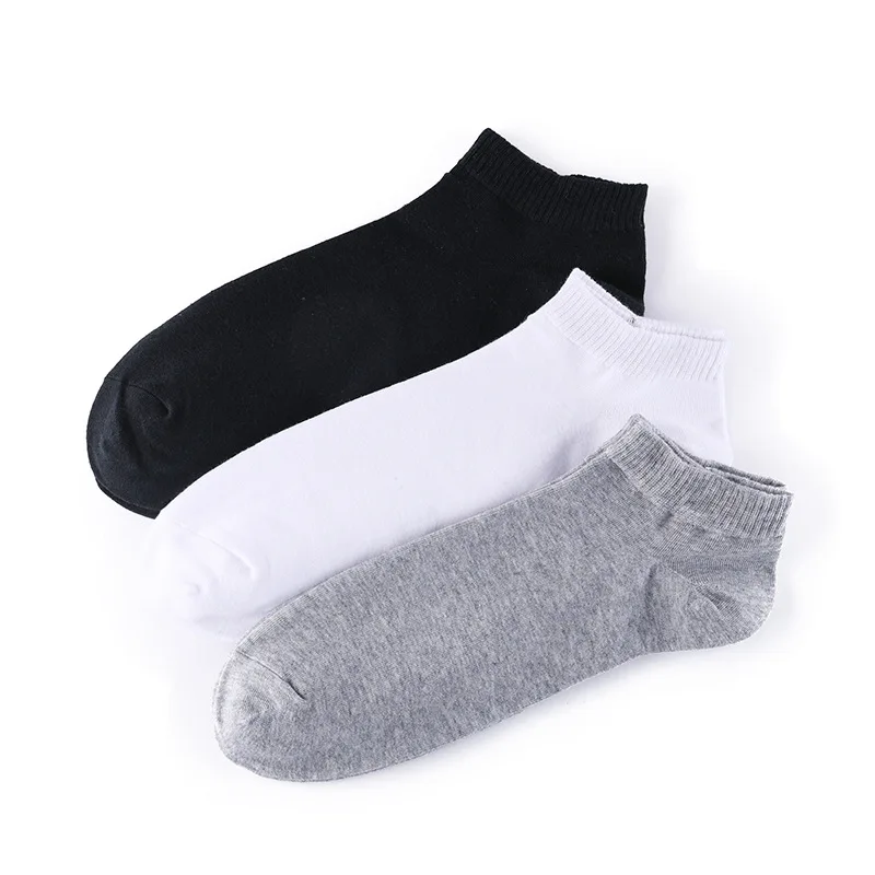 

Wholesale White & Black Ankle Socks Men Socks, Black, white
