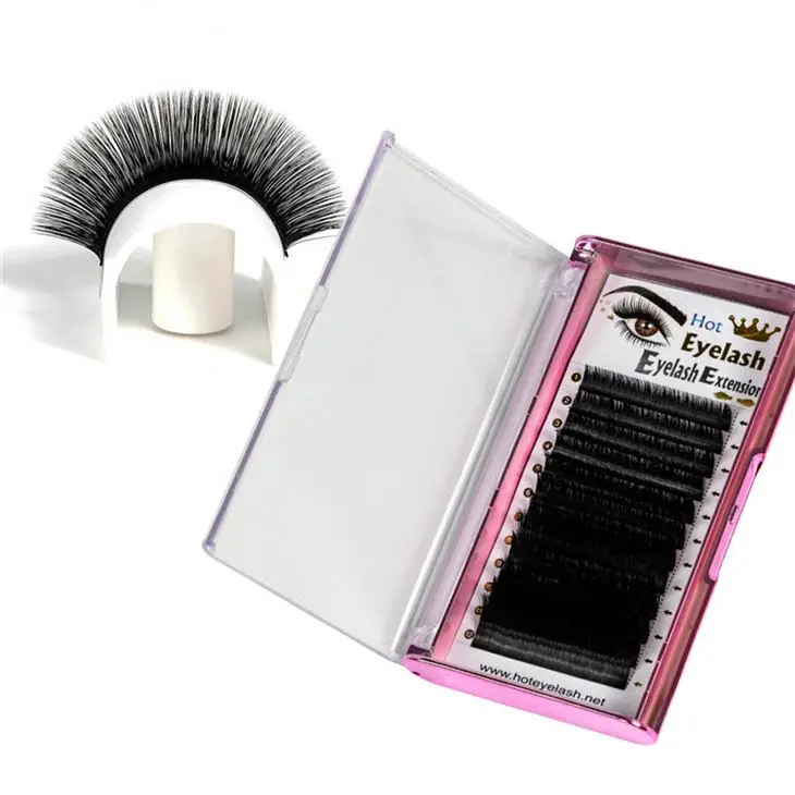 

Lashes Extension Mink lashes 3D fans easy make russian volume eyelashes extension, Natural black