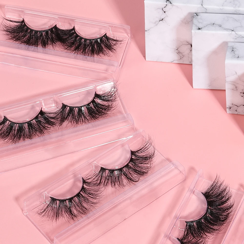 

Wholesale Individual Eyelashes 3D Mink lashes 100% Real Mink Fur False Eyelashes, Black