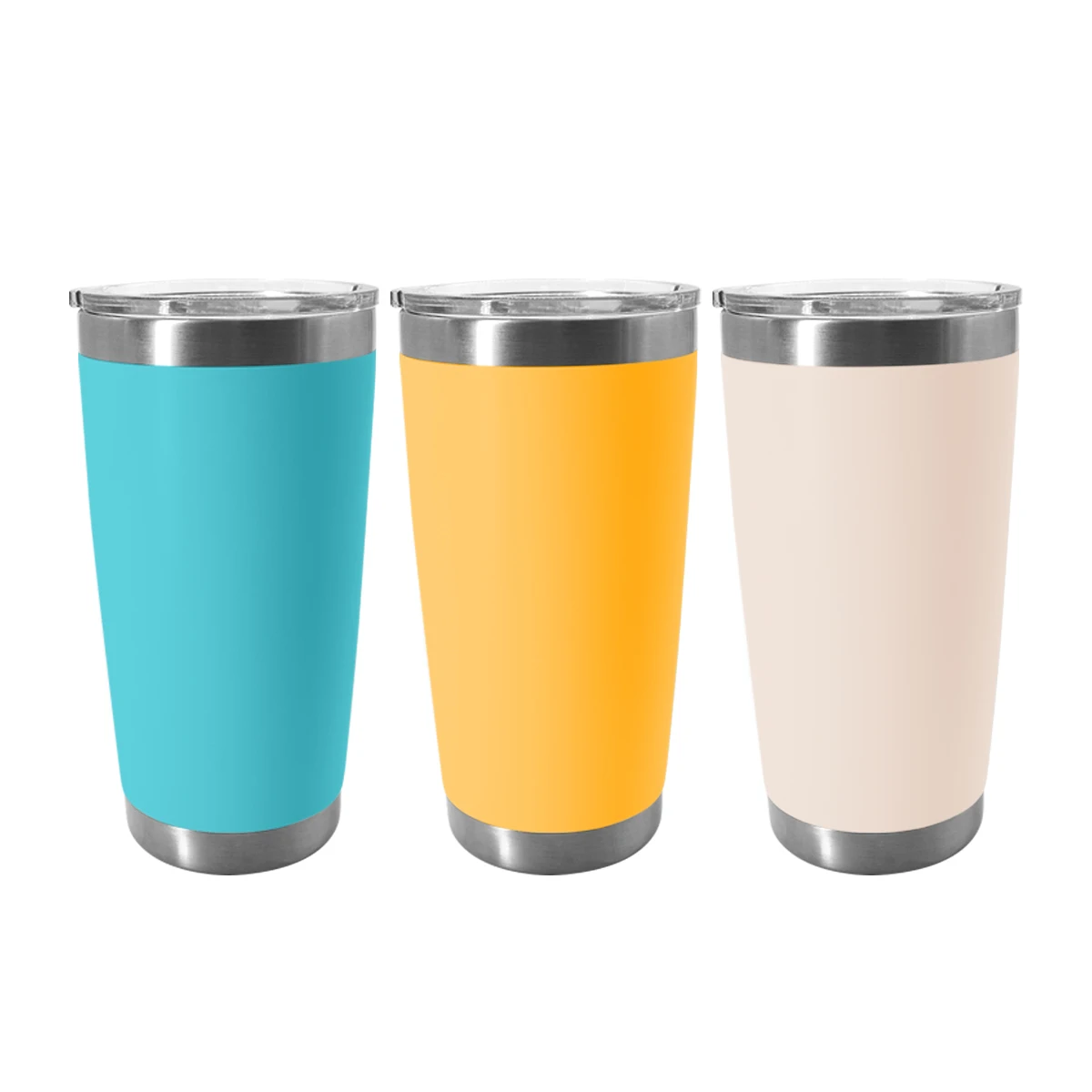 

20 oz Tumbler Stainless Steel Travel Mugs stainless steel tumblers with lids and straws, Customized colors