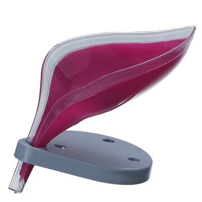 

hot sales Soap Holder Sink Sponge Drain Box Creative Suction Cup Soap Storage Drying Rack Cleaning Brush Case Bathroom Dishes, Colorful