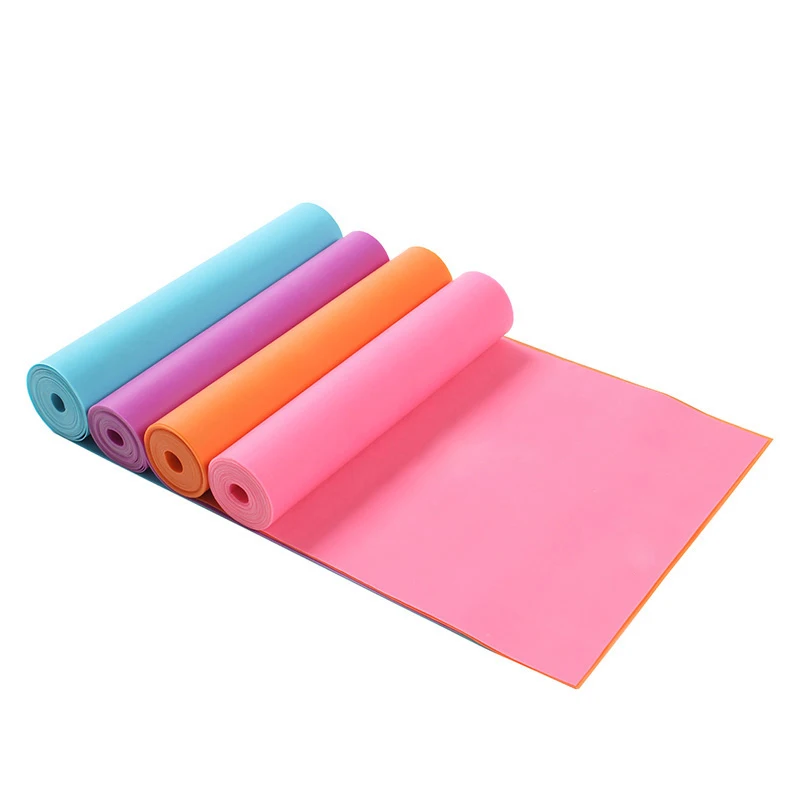 

Custom Pattern Color Long Band Resistance Yoga Tension Belt, Customized