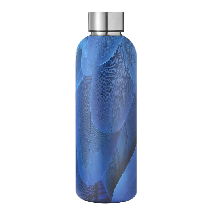 

New products gym double wall stainless steel insulated sports thermal water drinking bottles with painted color, Customized