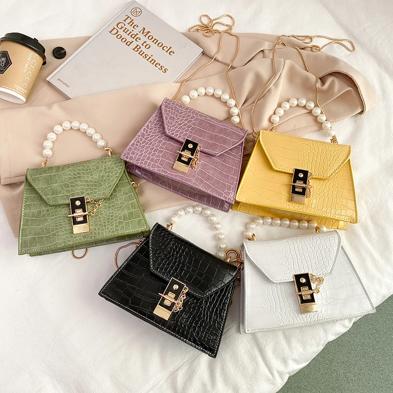 

2021new fashion handbag stone pattern single shoulder messenger bag, As picture
