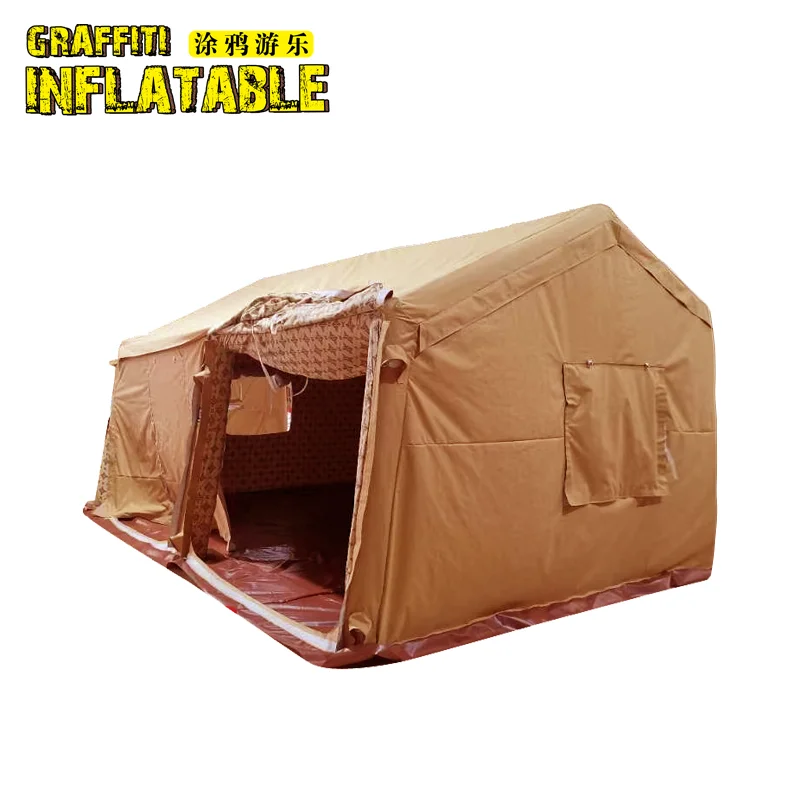 

3*6m Saudi Arabia tents camping outdoor hiking waterproof inflatable tent, As the picture