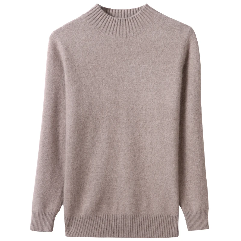 

High Grade New Women Pullover Thickened Sweater Korean Version Of Old Women Sweater Woolen Sweater