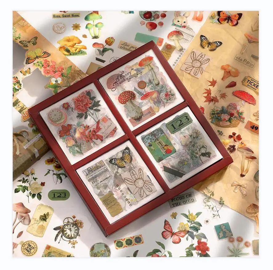 

100 Pcs / Box Kawaii Sticker PET Decoration Stickers for DIY Diary Scrapbook Photo Album