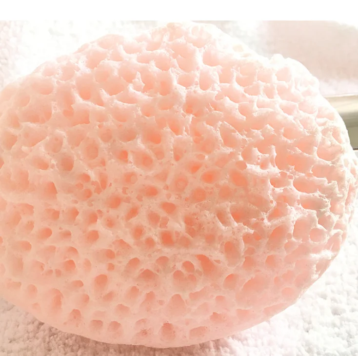 

Spa Body Cleansing Honeycomb Sponge Exfoliating Natural Bath Sea Sponge for Kids Men Women, Four colors