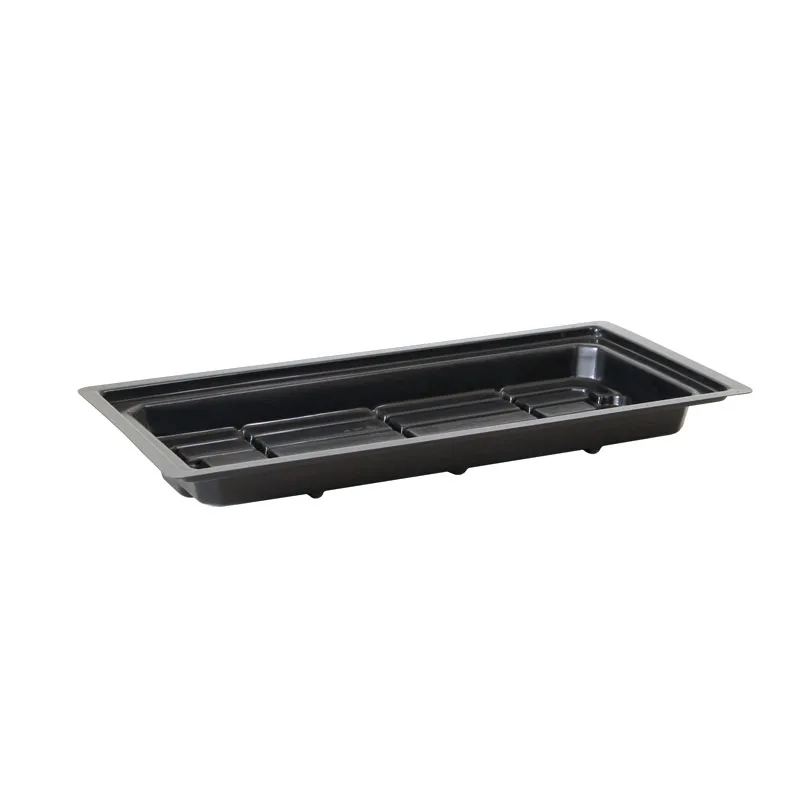 

High Quality Cheap Price Plant Grow Germination Plastic Fodder Flood Tray Table For Hydroponics, Black or white