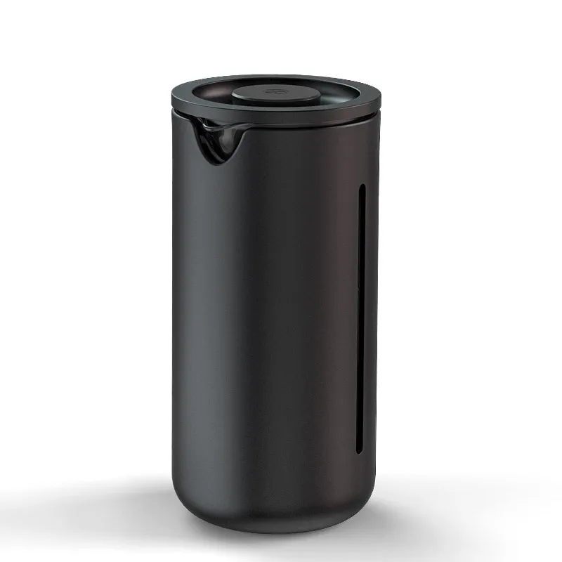 

New Design 450ML hand-pushed filter coffee French style heat-resistant glass coffee machine small French press pot