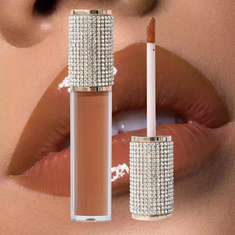 

Wholesale Bulk Custom Vegan Makeup Lipgloss Glossy Nude Clear Lip Gloss Vendor Lipgloss Private Label Lip Gloss