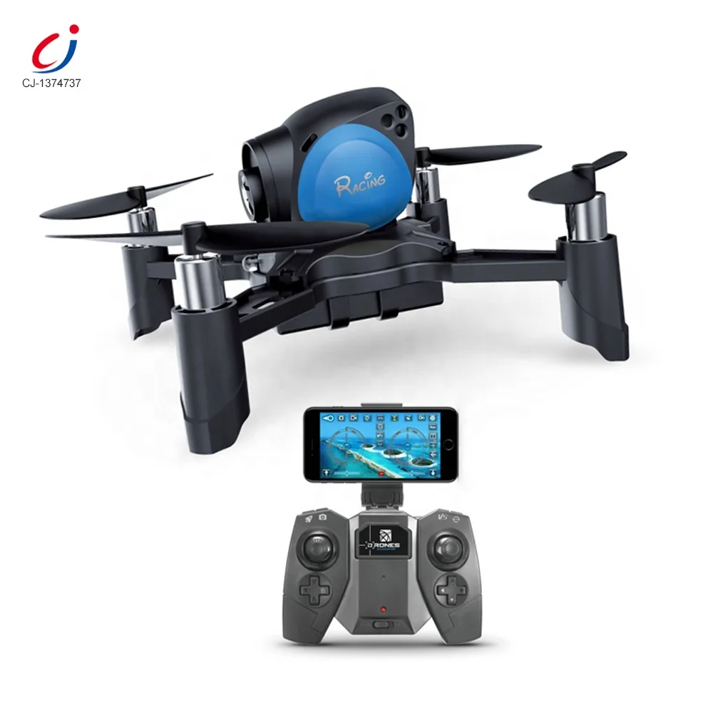 

Indoor wifi remote control micro racing diy drone set with flying camera