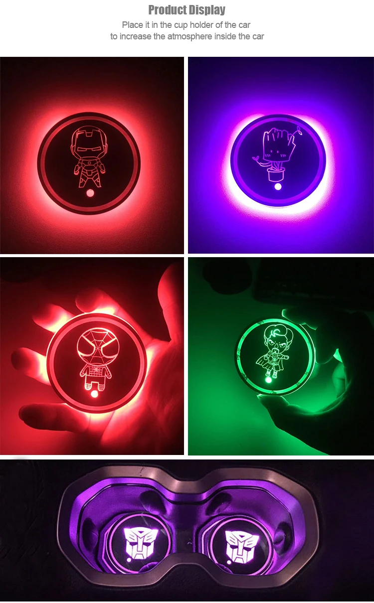 glow cup holders