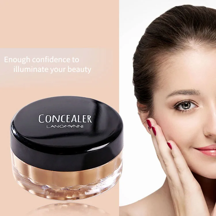 

LANGMANNI 12 Colors Hot Selling Remove Dark Circles Eye Bag Brighten Waterproof Concealer