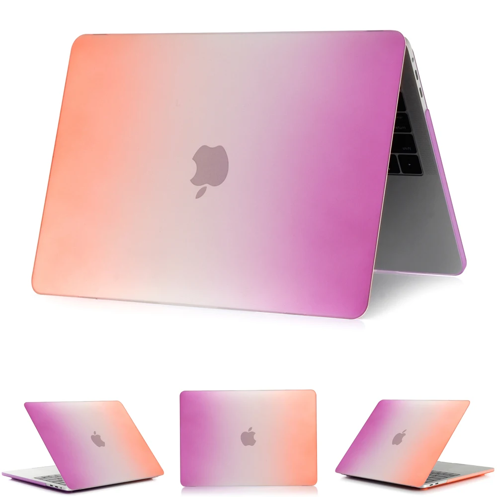 

A1706 A1707 A1708 A1989 A1990 Rainbow Laptop Case For Macbook Pro Retina 13.3 15.4 Professional protection cover