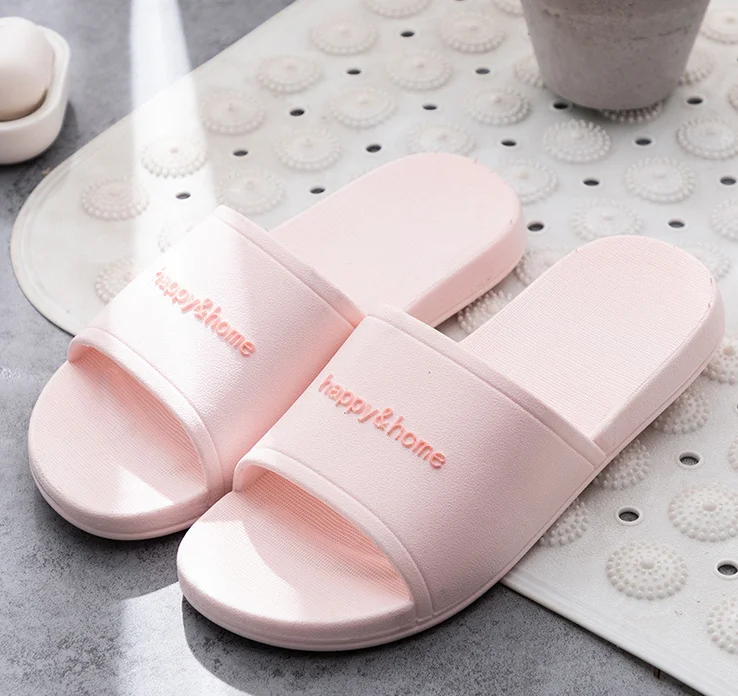 

JOGHN OEM/ODM Chinelo de banho Manufacture Candy Color Bath Slippers Shower Slides Comfort Summer Custom Slippers, Customized color