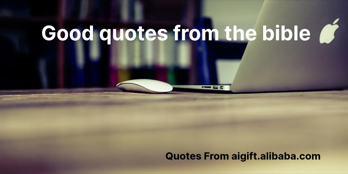 good quotes from the bible