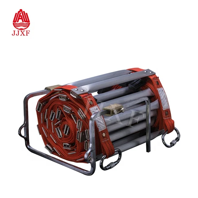 

Portable Emergency Folding Fire Escape Aluminum Rope Ladder