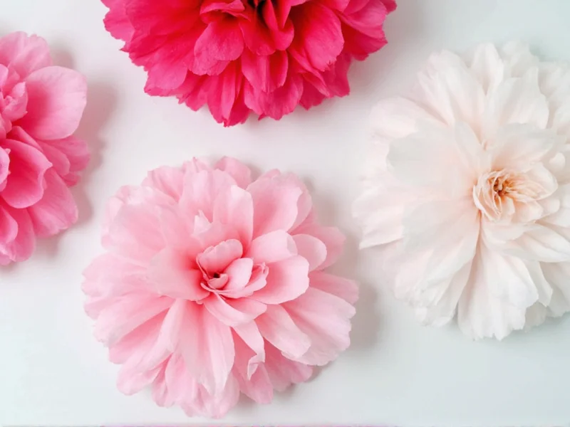 DIY Tissue Paper Flowers: 25-Minute Beginner Guide