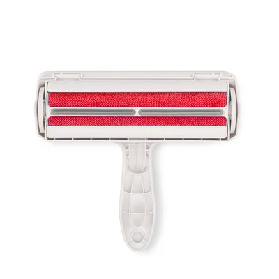 

Dog/Cat Comb Tool Pet Hair Roller Remover Dog Cat Fur Brush Base Home Furniture Sofa Clothes Convenient Cleaning Lint Brush, Blue/red