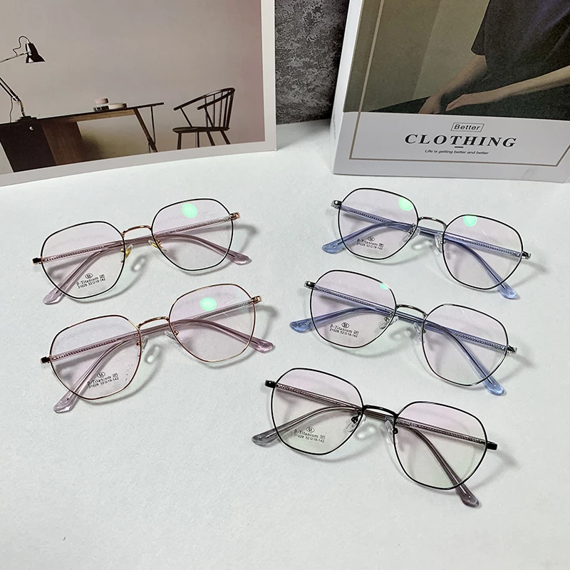 

vintage glasses frames retro eyewear metal titanium eyeglasses frames for women men