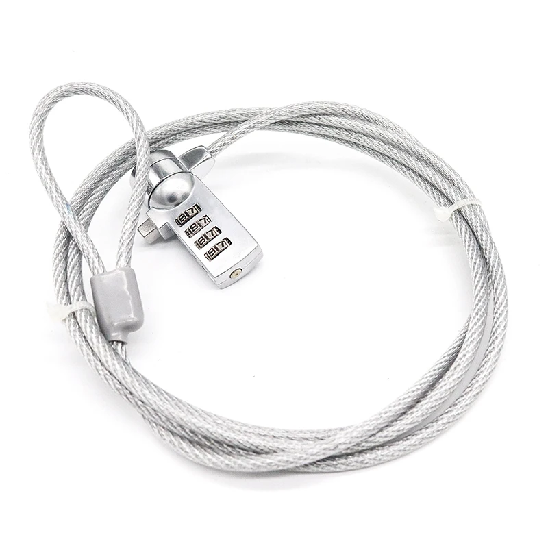 Xmm2004 Desk Laptop Security Stainless Steel 4 Digits 1.2m Computer