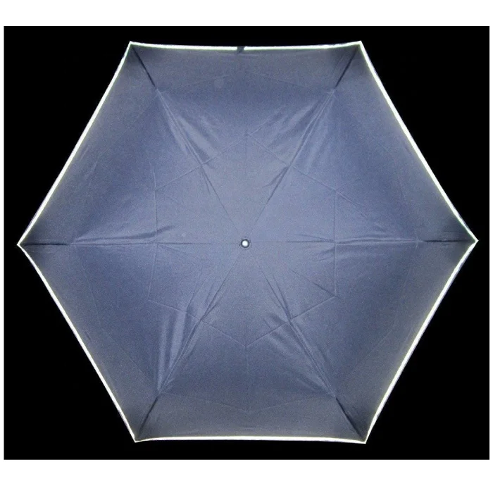 
Lightweight fiberglass bone with safety reflective tape Solid 3-stage folding umbrella | made to order 