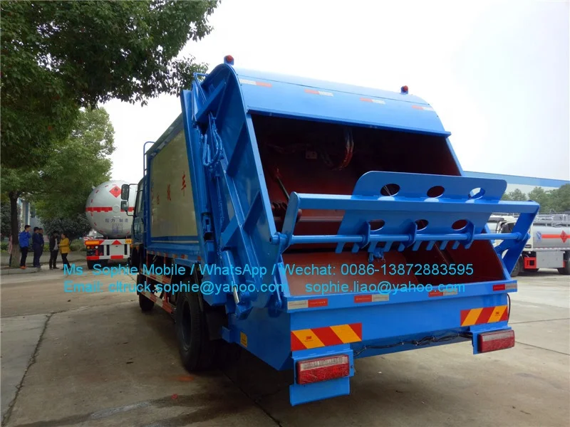 
8000L 8m3 garbage compactor truck ISUZ for good price 