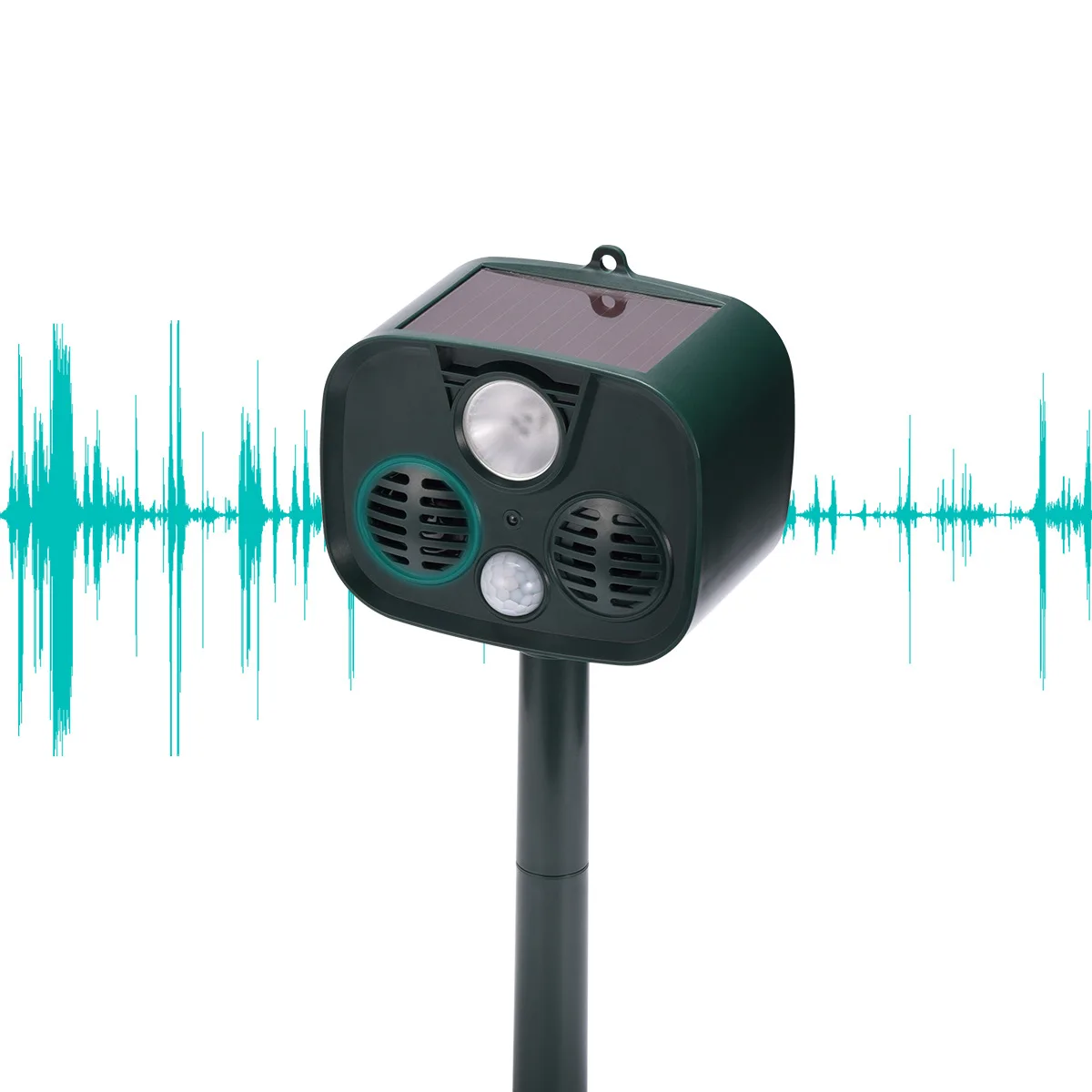 

Solar Alarm Drive, Ultrasonic drive outdoor dog cat wild boar deer squirrel bird animal repeller