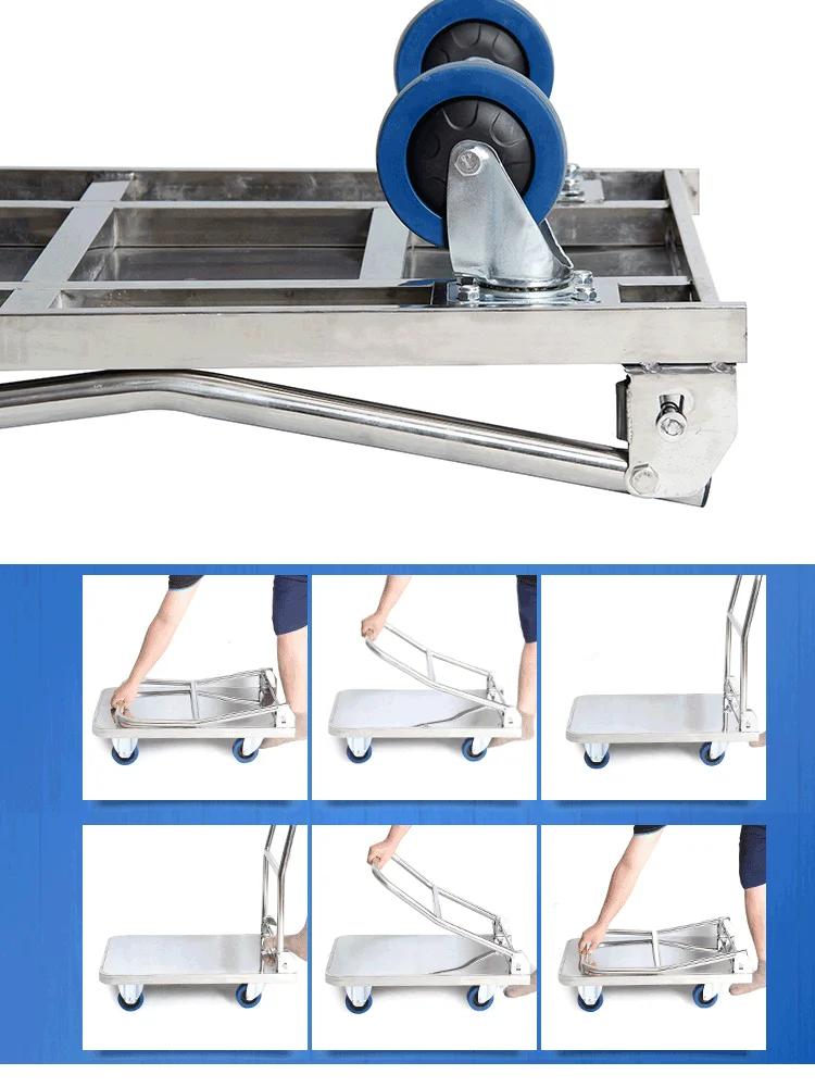 stainless steel trolley carts