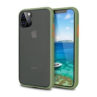 

Hot Sale Matte Shockproof Hybrid TPU Bumper PC Case Cell Phone For Iphone 11 Pro