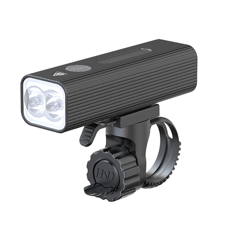 

Smart Power Indicator Waterproof 5200mAh 18650 Battery USB Charging Bicycle Headlight Set Lamp Bright 2*T6 LED Bike Light